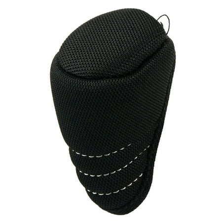 E46 Shift Knob - Auto Car Gear Shift Knob Protector Black Zip up Cover Zbmxt