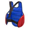 thumbnail image 4 of Protectores de pecho de karate para adultos engrosados, protectores de doble cara elásticos suaves para entrenamiento de boxeo para niños, 4 of 6