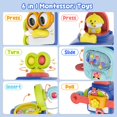 thumbnail image 3 of Montessori Toys OSIMILY Busy Cube, de 1 a 3 años, viajes sensoriales, 3 of 6