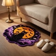 thumbnail image 4 of Orangide Halloween Door Mat Indoor Outdoor Welcome Rug with Ghost and Spiders Non-slip Entryway Mat for Front Porch Patio Home Fall Decoration, 4 of 7