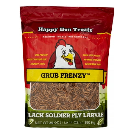 UPC: 0855297003827 | Durvet Happy Hen Grub Frenzy Treats for Chickens 30 Oz