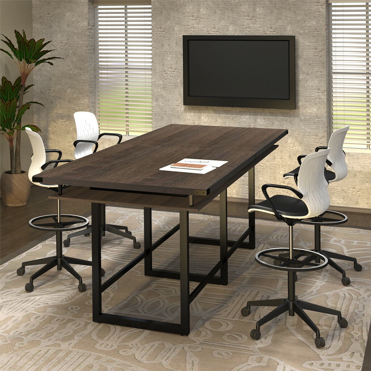 8' Long Meeting Room Table (8'W x 1' 6D x 2' 5H), #SMS-28-ST1896PX