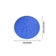 thumbnail image 3 of Heavy Duty Round Pool Liner 8ft-14ft - Puncture-Resistant Ground Tarp, Easy Install Underlay for Above-Ground Pools, Stones & Nails Protection, 3 of 4