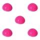thumbnail image 1 of Pelotas de yoga Naiovety semicirculares Rosa roja para entrenamiento de fuerza flexibilidad, 1 of 6