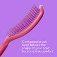 thumbnail image 4 of Conair All Brush Vented Paddle Hair Brush, Gentle Detangler for All Hair Types, 4 of 11