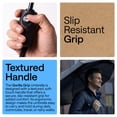 thumbnail image 3 of GORILLA GRIP Wind and Tear Resistant Compact Rain Umbrella, 11.5 inch Compact Size, Black, 3 of 6