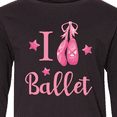 thumbnail image 4 of Inktastic I Love Ballet Long Sleeve Youth T-Shirt, 4 of 5