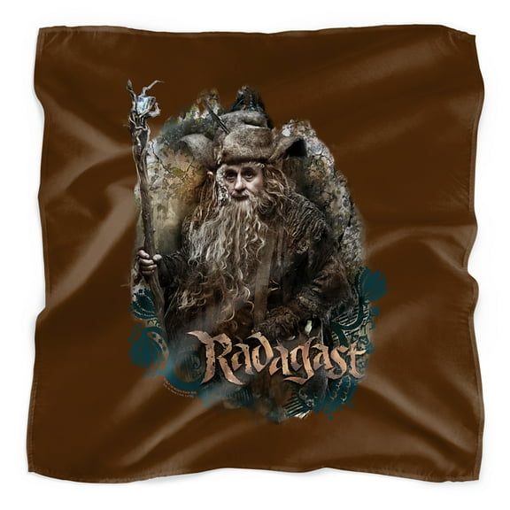 The Hobbit Radagast The Brown Bandana (21 in x 21 in)