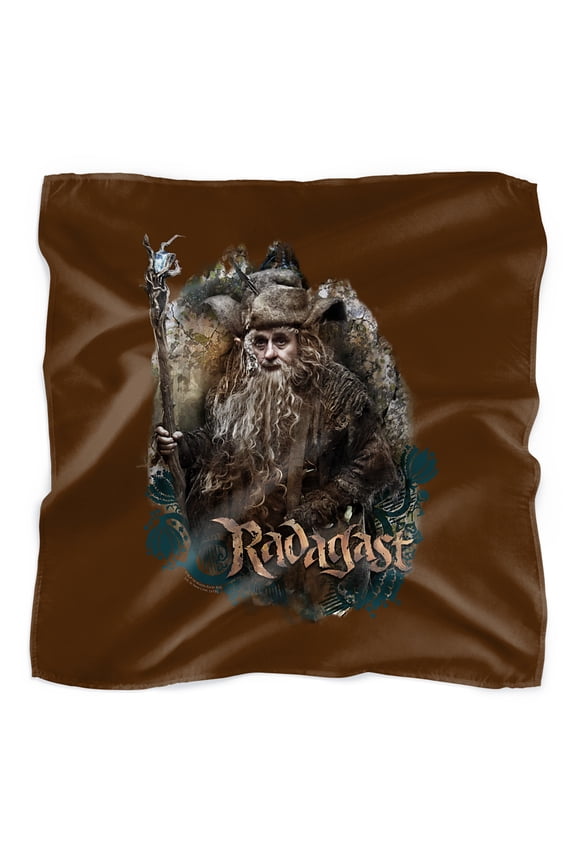 The Hobbit Radagast The Brown Bandana (21 in x 21 in)