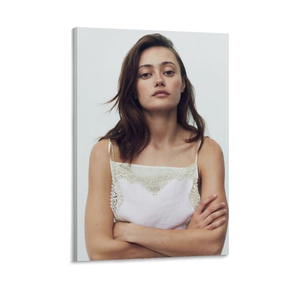 Ella Purnell Poster Actress (14) Artworks Canvas Poster Room Aesthetic Wall Art Prints Home Modern Decor Gifts