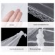 thumbnail image 5 of 4 Pack Mesh Food Cover -14 inch/16 inch /17 inch -Up Food Cover Tent Reusable& Food Nets, 5 of 5