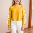 thumbnail image 2 of Cute Sweaters For Juniors Boys Crewneck Sweatshirt Youth Sweatshirts Long Sleeve Basic Pullover Soft Warm for Kids, 2 of 5