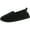 Black, variant on Dearfoams Women's Rachel Velour Closed Back House Slipper