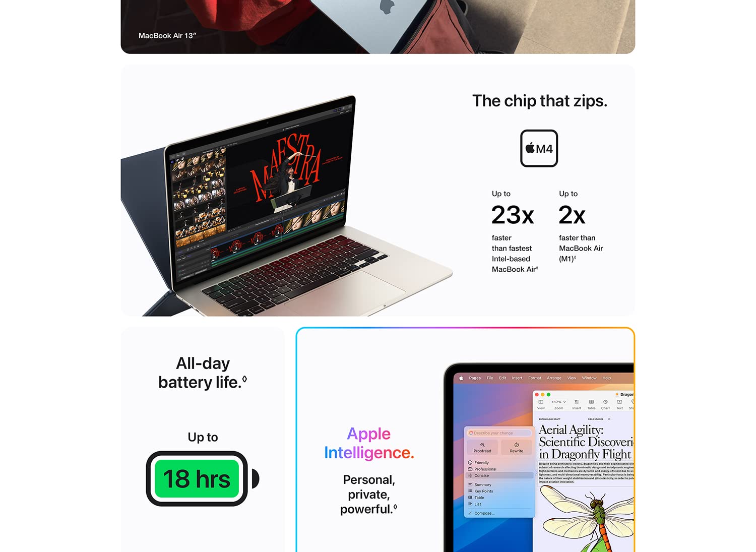 新品Apple(アップル)MacBook Air Liquid Retinaディスプレイ 15.3 