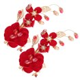 thumbnail image 1 of SKISUNO Bride Hair Barrettes for Wedding Prom Elegant Style 2Pack, 1 of 7