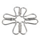 thumbnail image 1 of CHARABINER CLIC RÁPIDO APELADA DE LA MOCA DE MARCA ACECTADA PARA CAMPING AUTERALES 20 PCS, 1 of 8
