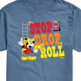 thumbnail image 2 of Disney - Firefighter Mickey - Stop, Drop, & Roll - Men's Short Sleeve Graphic T-Shirt, 2 of 5