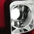 thumbnail image 6 of Spec-D Tuning Red LED Tail Lights Compatible with 2007-2013 Chevy Silverado 1500/2500HD/3500HD, Left + Right Pair Assembly, 6 of 7