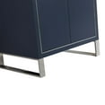 thumbnail image 5 of Fine Fixtures Opulence Collection 24 in. W x 18 in. D x 33 in. H Bathroom Vanity in Navy Blue with White Matte Sintered Stone Sink - Chrome hardware, 5 of 8