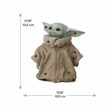 RoomMates Star Wars the Mandalorian The Child (Baby Yoda) Peel and Stick Wall Decal