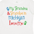thumbnail image 4 of Inktastic Michigan Grandma Loves Me Boys or Girls Toddler T-Shirt, 4 of 5