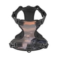 thumbnail image 4 of Picia Black Dragon Cliff Dawn No-Pull Dog Harness Reflective Front Clip Vest with Handle,Step-in Air Dog Harness,Adjustable 2 Metal Rings 4 Buckles,Easy to Put on & Take Off Large, 4 of 9