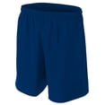 thumbnail image 1 of A4 Apparel N5343 Men's Woven Lightweight Soccer Shorts - Navy - 2X-Large, 1 of 2