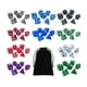 thumbnail image 1 of Juego de Dados Poliédricos Acrílicos , Juguete de Entretenimiento con Bolsa de Almacenamiento, Juegos de Mesa, Juegos de Dados, Dados Poliédricos P , Estilo A CUTICAT dados de juego, 1 of 8