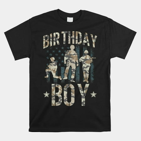 Birthday Army Party Army Decorations Shirt