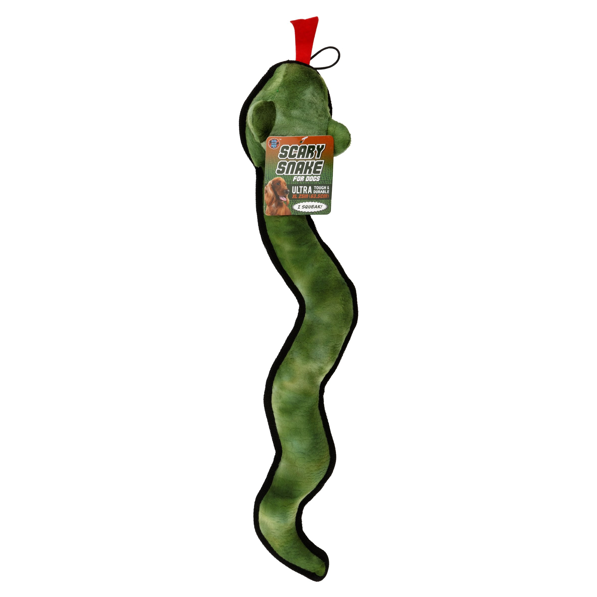 snake toy dog