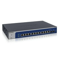 Netgear 12-Port 10-Gigabit/Multi-Gigabit Ethernet Smart Managed Plus Switch (XS512EM) - 12 Ports - Manageable - 10 Gigabit Ethernet - 10GBase-T - 3 Layer Supported - Modular - Twisted Pair, Optical...
