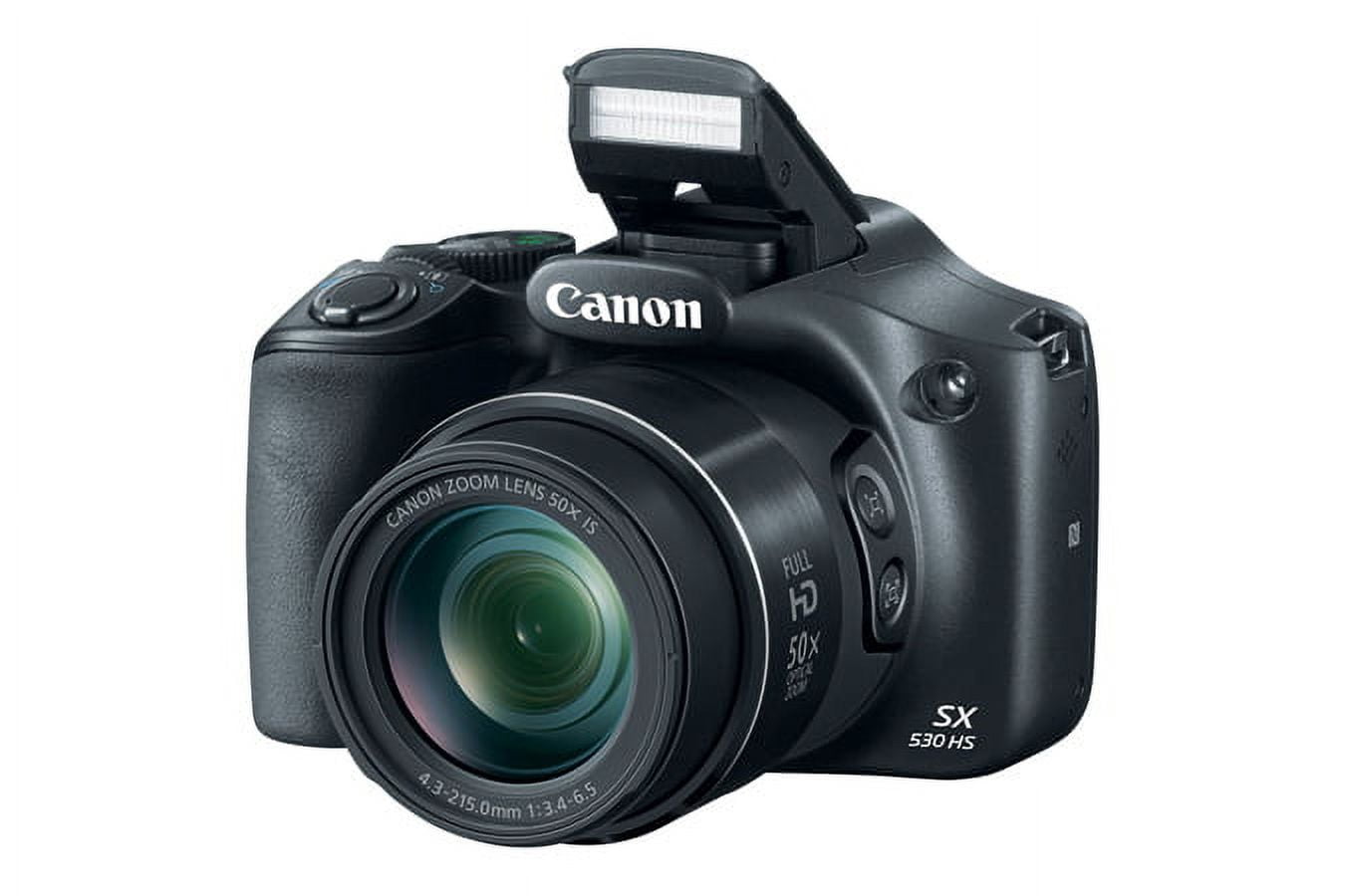 Best Buy: Canon PowerShot SX530 16.0-Megapixel HS Digital Camera Black  9779B001