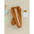 thumbnail image 4 of Suealasg Toddler Baby Boy Sweatpants Checkerboard Printed Trousers with Pockets 6M 12M 18M 24M 3T Newborn Infant Casual Jogger Pants, 4 of 9