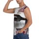 thumbnail image 3 of Fotbe Rustic Door Handle Closeup Men's Camiseta sin Mangas Estampada para Hombres, Playera Casual para Gimnasio, Entrenamiento, Playa-X-Large, 3 of 7