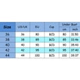 thumbnail image 3 of PEASKJP Padded Bra for Women Plus Size Non Padded Wirefree Workout Bra Bounce Control, Red 36, 3 of 3