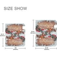 thumbnail image 3 of Winter Christmas Pine Tree Mailbox Cover Holly Berry Snowflakes Mailbox Covers Magnetic Large Oversized 21"X25.5" Mailbox Wraps Post Letter Box Cover Garden Decorations, 3 of 6