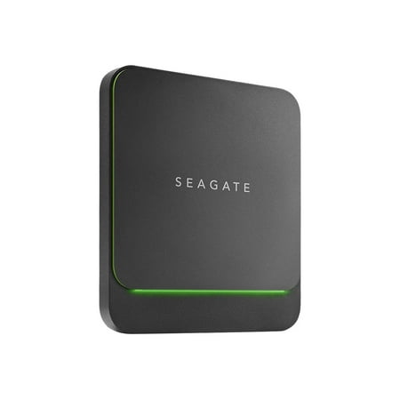 Seagate - Barracuda Fast 2TB External USB 3.0 Portable Solid State Drive - Black