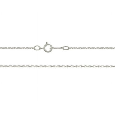 JewelrySupply Rope Chain 18" 1.00mm Sterling Silver (1-Pc)