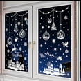 thumbnail image 3 of Guozer Christmas-scene Stickers 9PCS Winter Decoration Stickers for Glass Christmas Wall Decals for Bedroom, Playroom, Living Room, School, Nursery, Kindergarten, 3 of 7