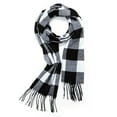 thumbnail image 3 of SAYFUT Scarfs for Women Men Plaid Winter Fashion Scarfs for Neck Blacket Warm Scarves Shawl Wrap with Tassel, 3 of 7