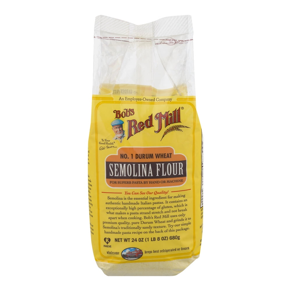 Bob's Red Mill No. 1 Durum Wheat Semolina Flour, 24.0 OZ by Bob's Red Mill Natural Foods, Inc.