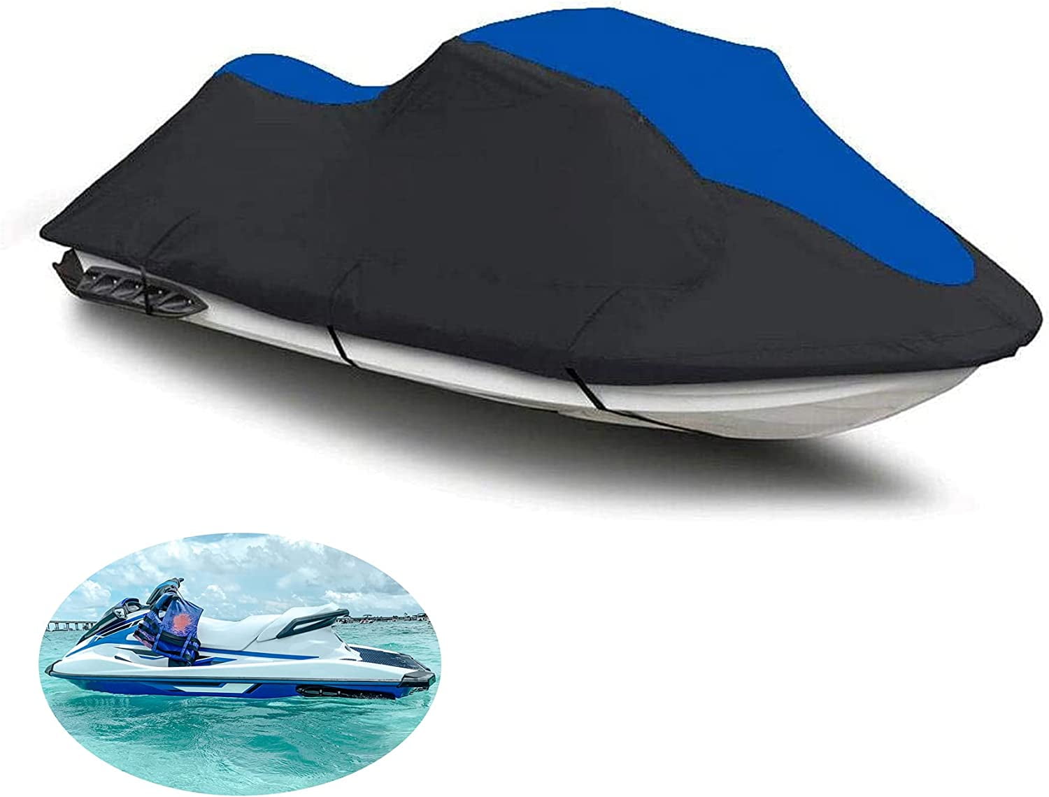 Weatherproof Jet Ski Covers for SEA DOO 3D Vertical/Knee Positions