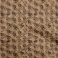 thumbnail image 1 of oneOone Georgette Viscose Tawny Brown Fabric Abstracts Craft Projects Decor Fabric Printed By The Yard 42 Inch Wide, 1 of 5