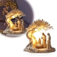 thumbnail image 1 of Inspirational Baby Figurine Desktop Ornament For Nursery And Baptism Keepsake, 1 of 6