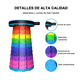 thumbnail image 2 of Banco Retráctil Taburete Plegable Portátil Telescópic Correa Sky Blue Rainbow MULTICOLOR, 2 of 5
