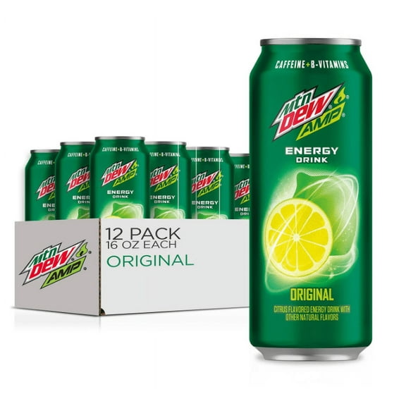 Amp Original  Mountain Dew (16 fl. oz., 12 pk.)