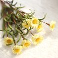 thumbnail image 2 of SPRING PARK 8 Heads Artificial Daisy Fake Flower Home Arrangement Flowers Bridal Wedding Bouquet Flowers for Wedding Party Office Hotel Garden Floral Decor, 2 of 7