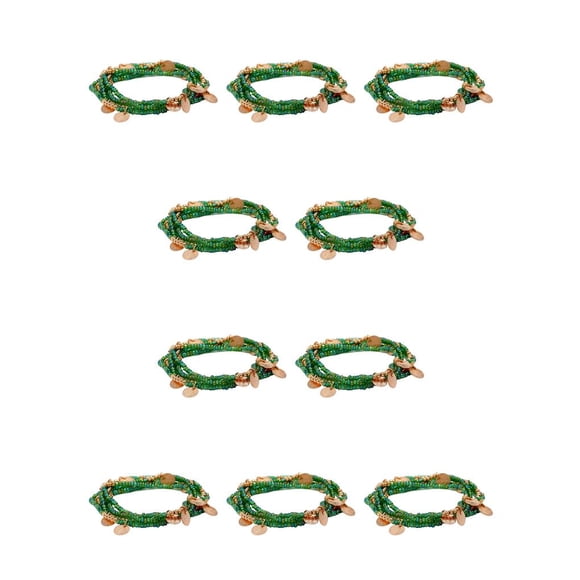 Minnieouse Cuentas Cadena de cintura Estilo simple Accesorio de moda Ropa elegante Cintura Decoraciones Playa al aire libre Vestir Cadenas de tipo 6 10piezas