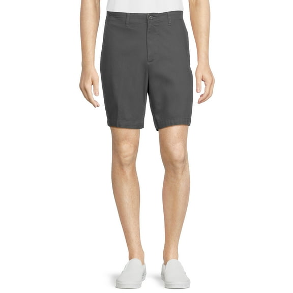 George Men's and Big Men's Flat Front Shorts, 9" Inseam, Sizes 28-54