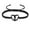 Black, variant on Heart Cremation Jewelry Urn Bracelet for Ashes Adjustable Stainless Steel / Lava Stone Memorial Keepsake Bangle Bracelet for Women Men